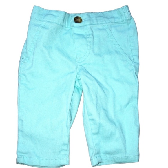 Wonder Nation Little Girls 0-3 Months Mint Green Pants - Picture 1 of 4